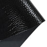 Glossy Embossed Crocodile Texture Faux Leather Roll Synthetic Leather Fabric for Wallets Keychains Making Sewing Crafts Material