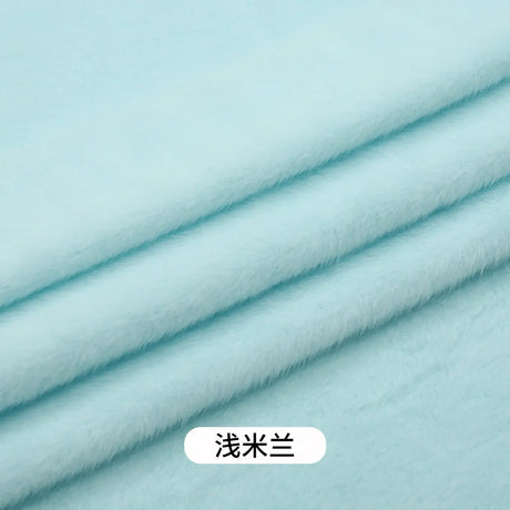 50x50cm 5mm Soft Breathable Elastic Faux Fur Fabric for Sewing Plush Toy Doll Scarf Hat Decorative Cloth Handmade DIY Fabrics