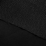 30D/50D /75D Black Polyester Clothing Accessories Iron-On Interlining Sewing Interlining Adhesive Lining Sewing Fabric