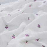 Breathable Pure Cotton Double-Layer Crepe Fabric For Bedding Home Wear Pajama Summer Dress DIY Clothing Cloth 135x50cm/500cm
