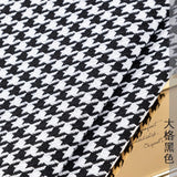 146cm Width High-grade Houndstooth Fabrics Cotton and Linen Plaid Fabrics Thickening Sofa Pillow Tablecloth DIY Sewing Fabrics