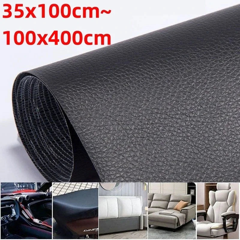 Self-Adhesive DIY Self Adhesive PU Leather Repair Patch 35X50 50X50 Fix Sticker for Sofa Car Seat Table Chair Bag Shoes Bed Home