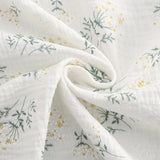 135x50/500cm Pure Color Crepe Double-Layer Cotton Yarn Fabric, Making Soft Pajamas Clothes Fabric DIY Clothing Cloth YHTJ0113
