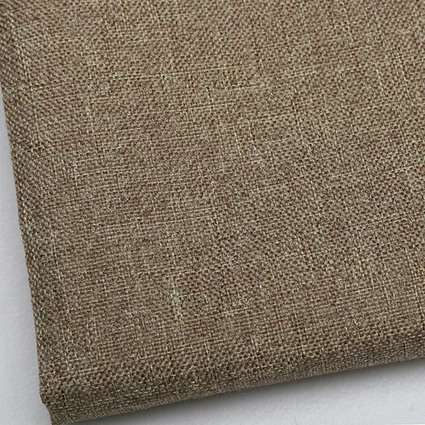 Cotton and Linen Sofa Fabric Solid Color Thickened Coating Dustproof Coarse Cloth Burlap Canvas Pillow Curtain DIY sewing Fabric