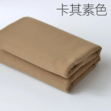 Home Furnishings Tablecloths Curtains Cushions Sofas Thickened Yarn Dyed Polyester Cotton Checkered Stripes Solid Colors Fabric