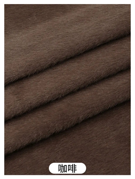 50x50cm 5mm Soft Breathable Elastic Faux Fur Fabric for Sewing Plush Toy Doll Scarf Hat Decorative Cloth Handmade DIY Fabrics