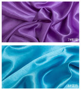 0.5m/1m/2m Satin Fabric Lining Soft and Shiny Silk-Like Material,for Clothing and Lining, Garments, DIY Craft, and Gift Wrapping