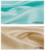 0.5m/1m/2m Satin Fabric Lining Soft and Shiny Silk-Like Material,for Clothing and Lining, Garments, DIY Craft, and Gift Wrapping