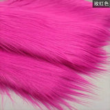 35Colours 12cm Imitation Plush Fur Fabric For DIY Photo Props chair decorative background Plush mat animal toy doll fabric