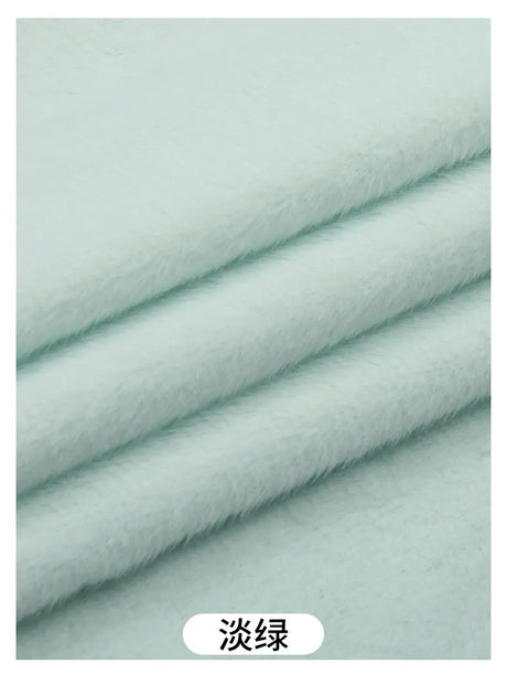 50x50cm 5mm Soft Breathable Elastic Faux Fur Fabric for Sewing Plush Toy Doll Scarf Hat Decorative Cloth Handmade DIY Fabrics