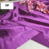 Bright Shiny Stretch Satin Fabric, Spandex Lycra Cloth for Dance Dress, Sports and Yoga Material,Black,White,Blue,By the Meter,