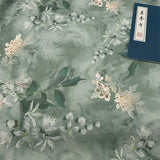 0.5m/1m/2m Encrypted Cotton Linen Retro Chinese Ink Style Fabric For Decorative Cloth Tablecloths Curtains Handmade DIY Fabric