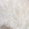 3D Large Rose Embroidered Lace Fabric, Discoloration Flower Children's Applique Clothing, Dress Fashion, RS24458