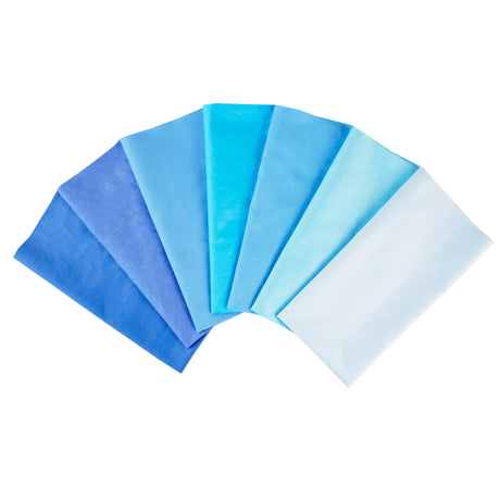 7PCS 25 x 25cm/50 x 50cm Squares Cotton Craft Plain Fabric Cloths for DIY Bundle Patchwork Quilting Sewing Scrapbooking Artcraft