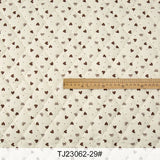 0.5m/1m/2m Thicken Corduroy Strawberry Love Print Quilted with Cotton Fabric for Blanket Children's Clothing DIY Sewing Fabric