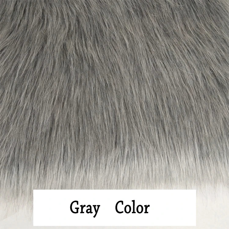 1PC 40x50CM Faux Fur Fabric Soft Plush Clothing Sewing Fabric For Toys Sofa Home Decoration Diy Handmade Crafts Material