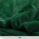 8mm Imitation Rabbit Fur Fabric Soft Short Plush For Warm Scarf, Doll,DIY Plush Toys Fabric Background Display Cloth 50x50cm/1m