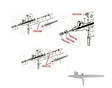 Airbrush Equipment - Parts for the Basic Single Action Airbrush Gun, Needle, Nozzle, Trigger, etc