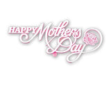 Happy Mother's Day Plaque Cake Toppers, 5" - 12 or 48 pieces