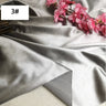 Bright Shiny Stretch Satin Fabric, Spandex Lycra Cloth for Dance Dress, Sports and Yoga Material,Black,White,Blue,By the Meter,