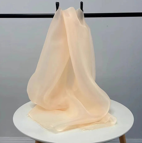5M. Encrypt Thicken Matt Organza Fabric Satin Wedding Dress Fabric Designer Style Fabric.organza Lace Fabric 2025 High Quality