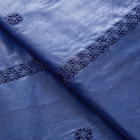 Nigerian Cotton Swiss Lace In Switzerland African Lace Fabric Embroidery Stones For Diy Sew Men's fabric High Quality 5Yard 4662
