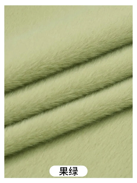 50x50cm 5mm Soft Breathable Elastic Faux Fur Fabric for Sewing Plush Toy Doll Scarf Hat Decorative Cloth Handmade DIY Fabrics