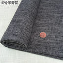 100cm*148cm Solid Color Thick Coarse Linen Sofa Fabric Cotton and Linen Curtain Tablecloth DIY Polyester Linen Fabric 400-500g/m