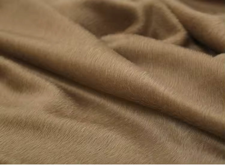 100% All Australian Wool Single Sided Cashmere Fabric Autumn Winter High-end Customized Coat Skirt DIY Clothing Sewing Fabric