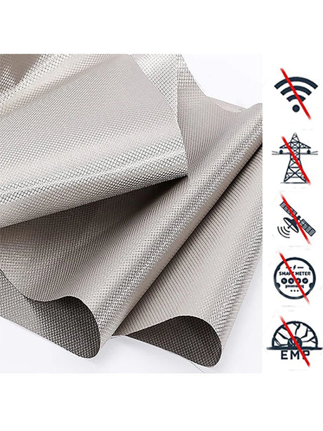 Faraday Fabric for High - Frequency Protection: Blocks 4G, 5G WIFI Signals, EMF/EMI Shielding Cloth, Great for DIY Wireless