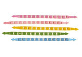 Filigree Easter Basket Handles-Assorted Colors, 8" long