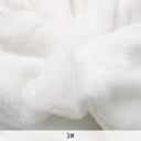 8mm Imitation Rabbit Fur Fabric Soft Short Plush For Warm Scarf, Doll,DIY Plush Toys Fabric Background Display Cloth 50x50cm/1m