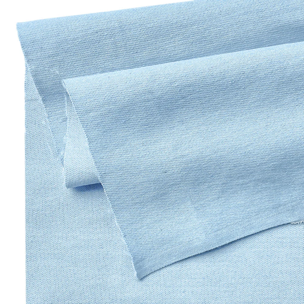 45x145CM Cotton Denim Fabric For Sewing Thin Soft Washing Cloth For DIY Dolls Clothing Jeans Dress Bag Cap Apron Crafts Material