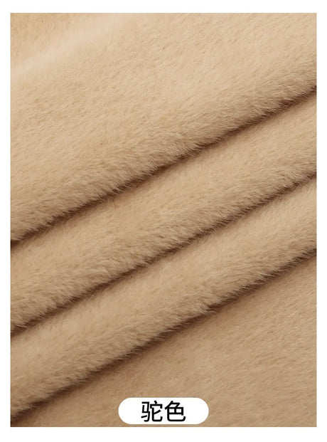 50x50cm 5mm Soft Breathable Elastic Faux Fur Fabric for Sewing Plush Toy Doll Scarf Hat Decorative Cloth Handmade DIY Fabrics