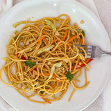 Trader Joe's Organic Yellow Lentil & Brown Rice Spaghetti 12 oz