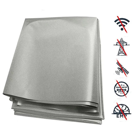 Faraday Fabric for High - Frequency Protection: Blocks 4G, 5G WIFI Signals, EMF/EMI Shielding Cloth, Great for DIY Wireless