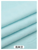 50x50cm 5mm Soft Breathable Elastic Faux Fur Fabric for Sewing Plush Toy Doll Scarf Hat Decorative Cloth Handmade DIY Fabrics
