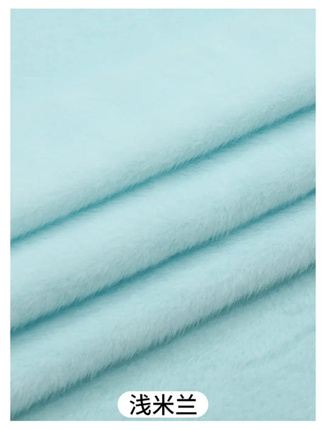 50x50cm 5mm Soft Breathable Elastic Faux Fur Fabric for Sewing Plush Toy Doll Scarf Hat Decorative Cloth Handmade DIY Fabrics