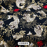50x145cm Japanese Kimono Bronzed Fabric Sushi Cherry Blossoms Print Cotton Cloth DIY Materials Patchwork Accessories for Sewing