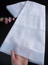 Nigerian Cotton Swiss Lace In Switzerland African Lace Fabric Embroidery Stones For Diy Sew Men's fabric High Quality 5Yard 4662