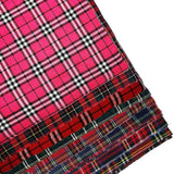 1-3 Yard Medium Thick Classic and Stylish Scottish Checks Polyester Cotton Fabric for Sewing Ladies Skirt,Tartan Designer Fabric