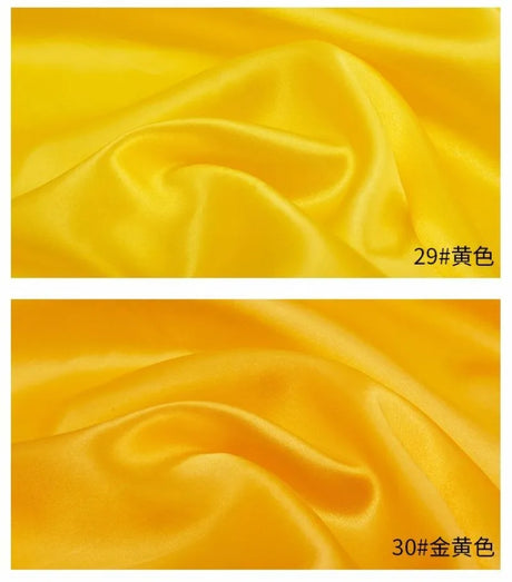 0.5m/1m/2m Satin Fabric Lining Soft and Shiny Silk-Like Material,for Clothing and Lining, Garments, DIY Craft, and Gift Wrapping