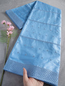 Nigerian Cotton Swiss Lace In Switzerland African Lace Fabric Embroidery Stones For Diy Sew Men's fabric High Quality 5Yard 4662
