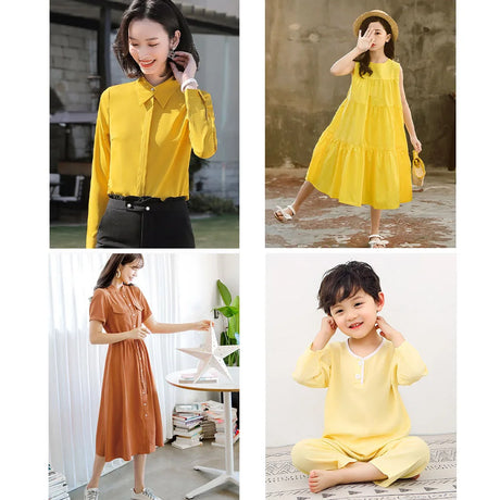 140x100cm 100% Cotton Poplin Fabric Solid Color for DIY Sewing Women Dress Baby Clothes Pajamas Hat Home Textile Craft Materials