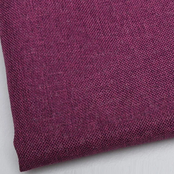 Thickening Solid Color Polyester Linen Fabric Dust-proof Coarse Fabric Canvas Sofa DIY Curtains Tablecloths Seat Cushions Fabric