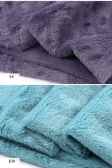 8mm Imitation Rabbit Fur Fabric Soft Short Plush For Warm Scarf, Doll,DIY Plush Toys Fabric Background Display Cloth 50x50cm/1m