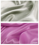 0.5m/1m/2m Satin Fabric Lining Soft and Shiny Silk-Like Material,for Clothing and Lining, Garments, DIY Craft, and Gift Wrapping