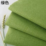 Cotton and Linen Sofa Fabric Solid Color Thickened Coating Dustproof Coarse Cloth Burlap Canvas Pillow Curtain DIY sewing Fabric