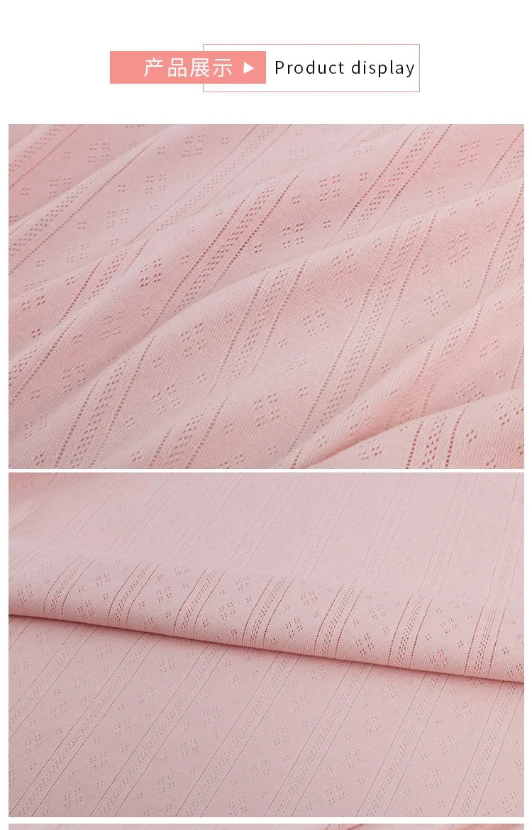 180x200cm/85x50cm 32S Cotton Stretch Rib Knitted Jacquard Fabric For  Children's Clothing, Home Wear Handmade DIY Fabric K303290