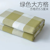 Home Furnishings Tablecloths Curtains Cushions Sofas Thickened Yarn Dyed Polyester Cotton Checkered Stripes Solid Colors Fabric